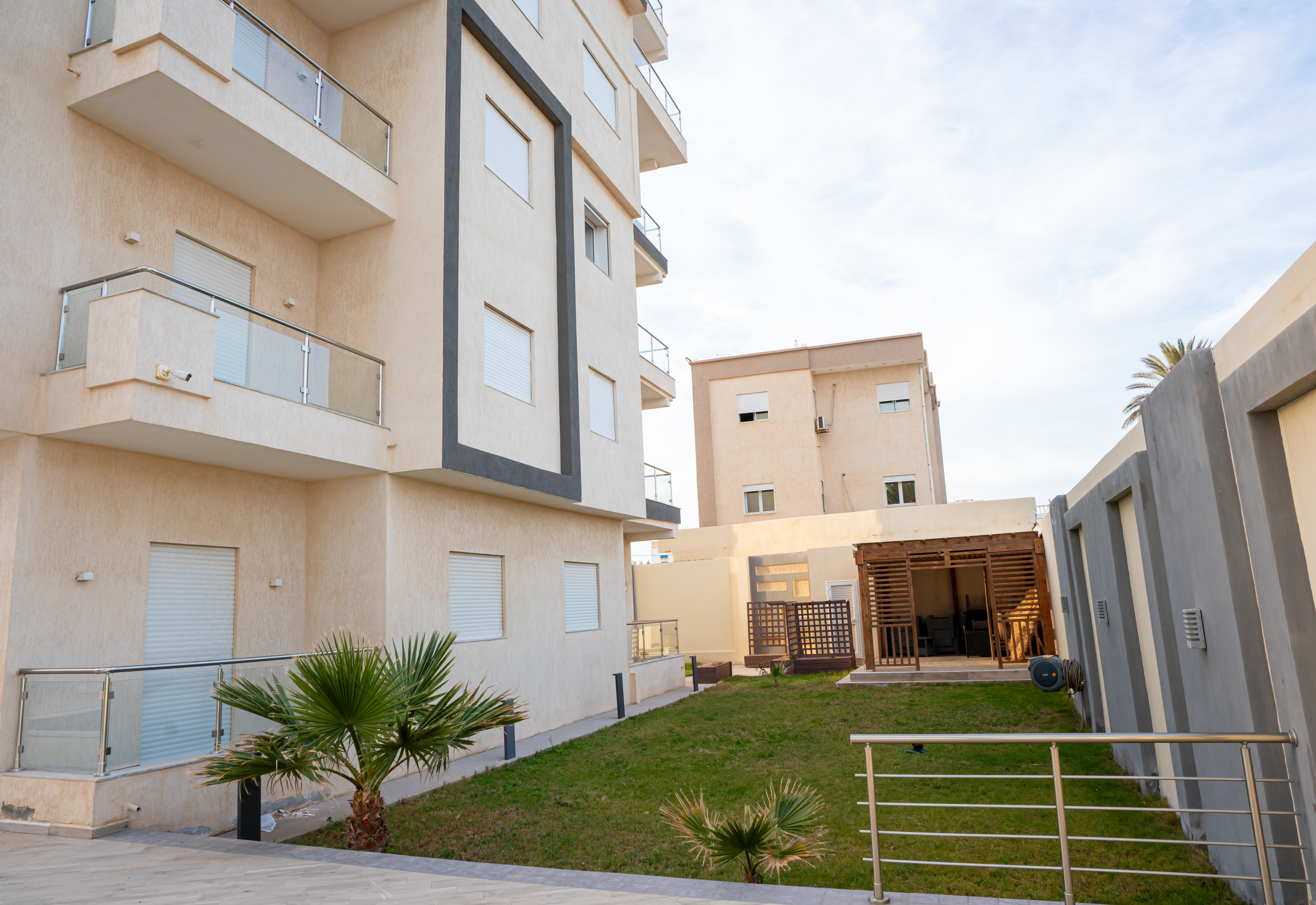 Appartement vue sur piscine